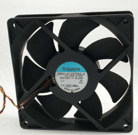 Original Sunon PMD1212PTB3-A (2) Cooling Fan 12V 6.5W 2wires PMD1212PTB3-A (2) Fans